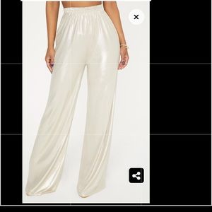 White Gold Pants